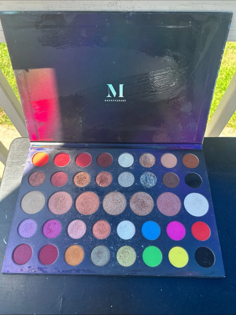 Morphe 39L Hit The Lights Palette — Purple, Blue, Pink, Gold